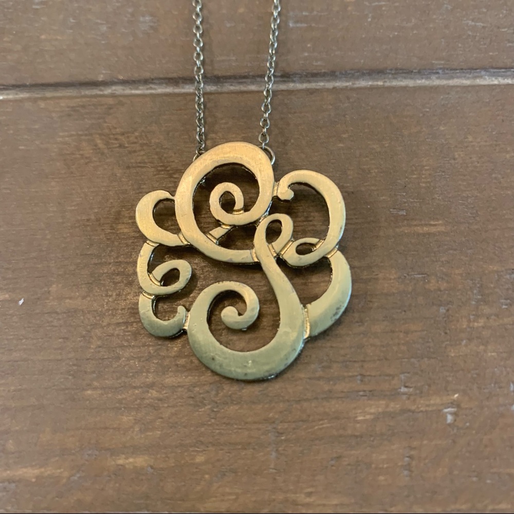 Monogram Necklace ‘G’